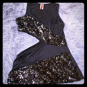 Cut out Sparkly Tank